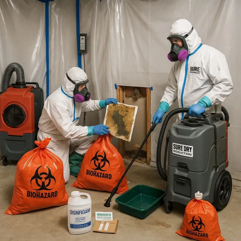 Contaminated Water Handling Protocols process in Ramsey, NJ