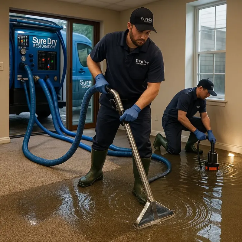 Water Extraction and Removal process in Ramsey, NJ